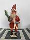 West Germany St Nicholas, Santa Belsnickel Standing Figurine With Tree Rare, Read